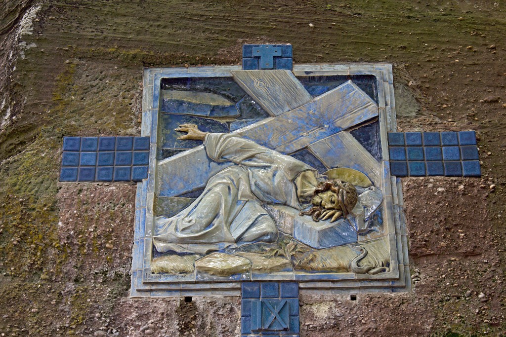 le mont Sainte-Odile Sainte Odile klooster hdr abbaye abdij kerk elzas france frankrijk sint odilia